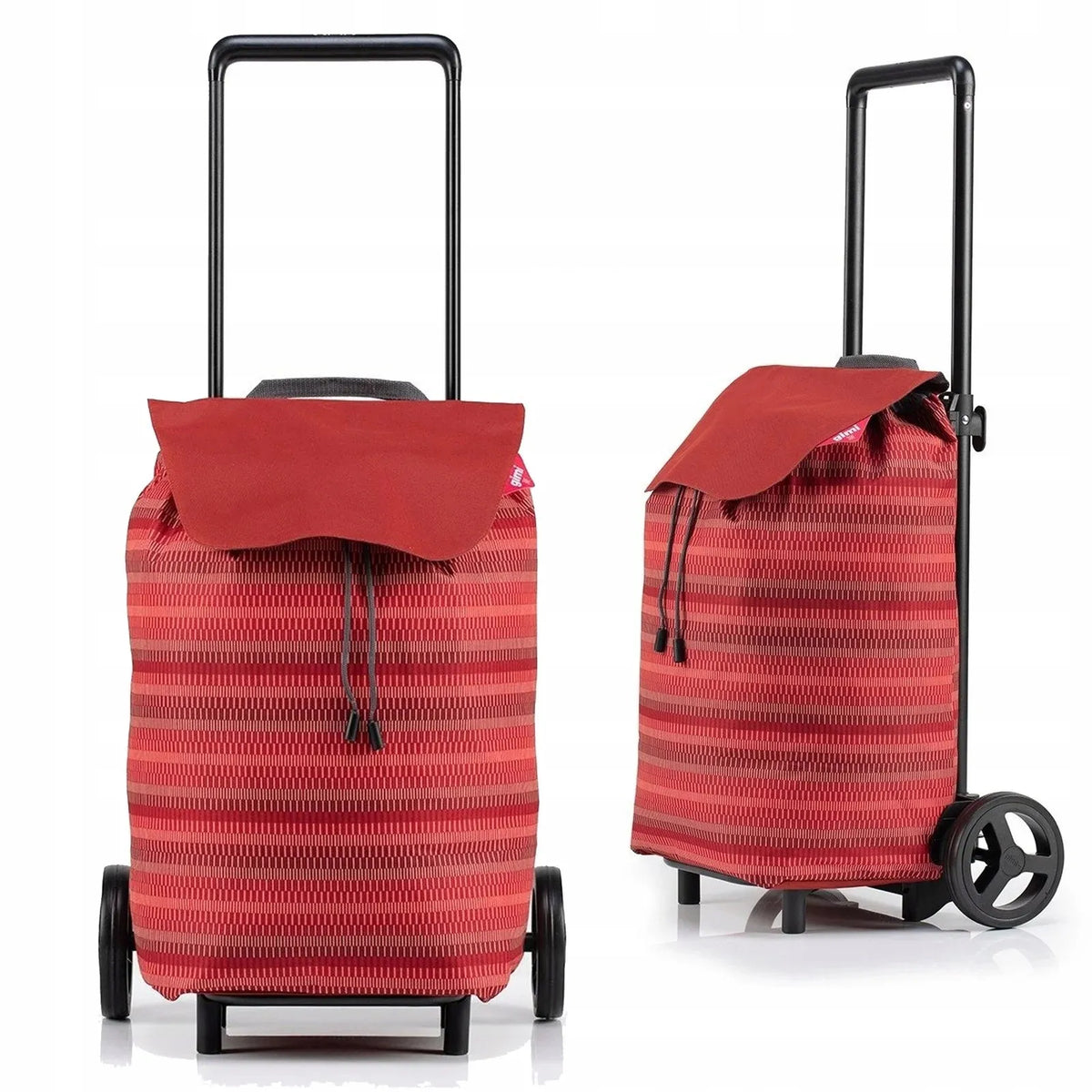 „Gimi Easy“ sulankstomas pirkinių vežimėlis, raudonas, 40 l