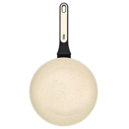 Granitinė keptuvė VILDE CREAMTICA kepimui ir troškinimui, 24 cm, tinka indukcijai