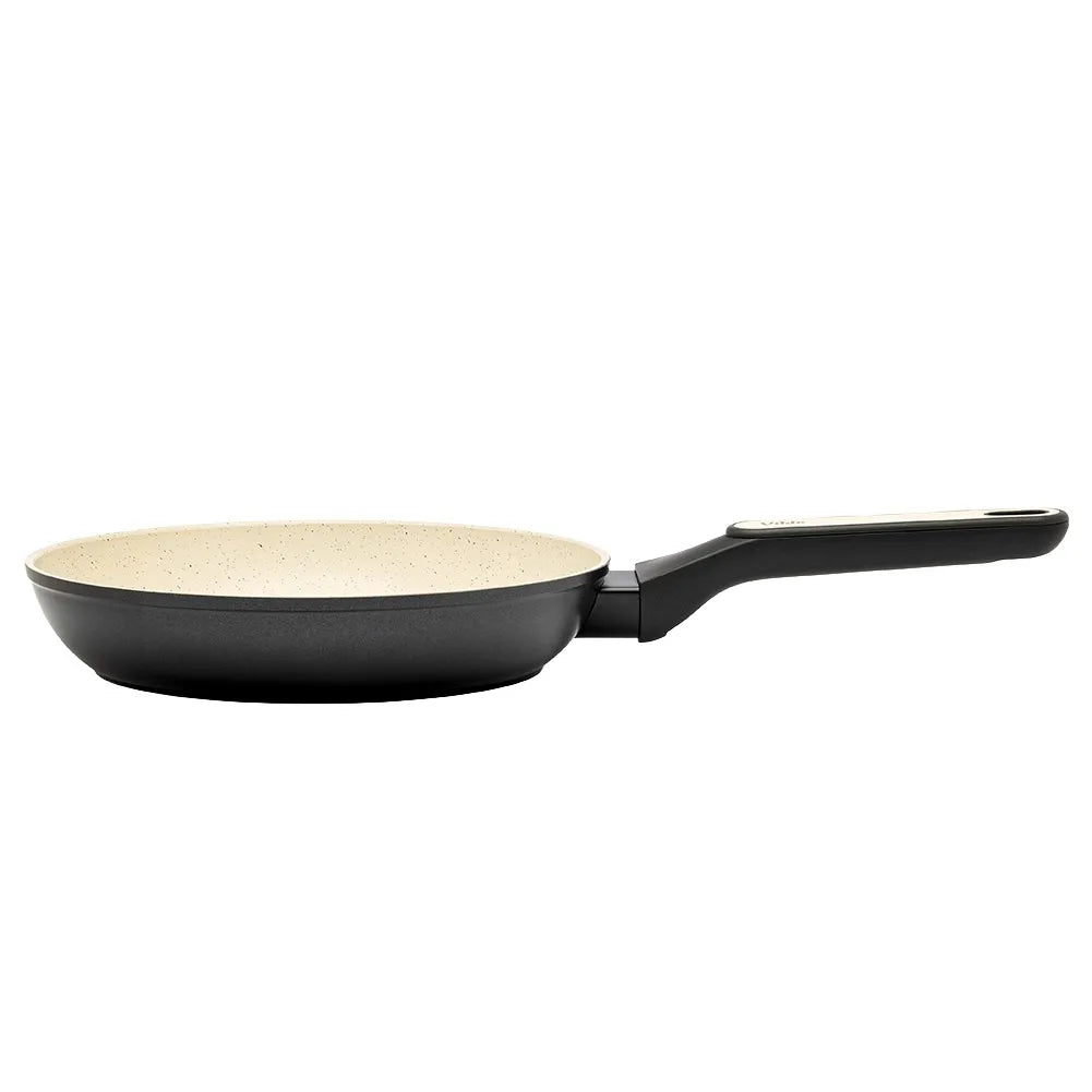 Granitinė keptuvė VILDE CREAMTICA kepimui ir troškinimui, 24 cm, tinka indukcijai