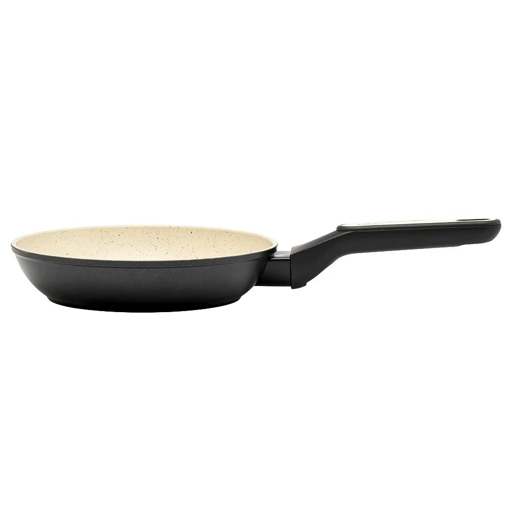 Granitinė keptuvė VILDE CREAMTICA kepimui ir troškinimui, dujinėms ir indukcinėms viryklėms, 20 cm