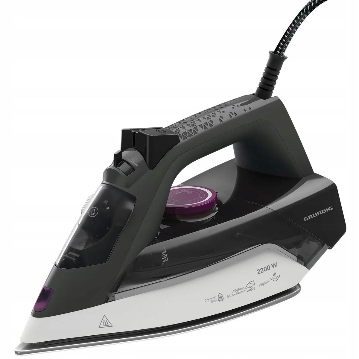 „Grundig SI 4850“ garinis lygintuvas, 2200 W, keraminis padas