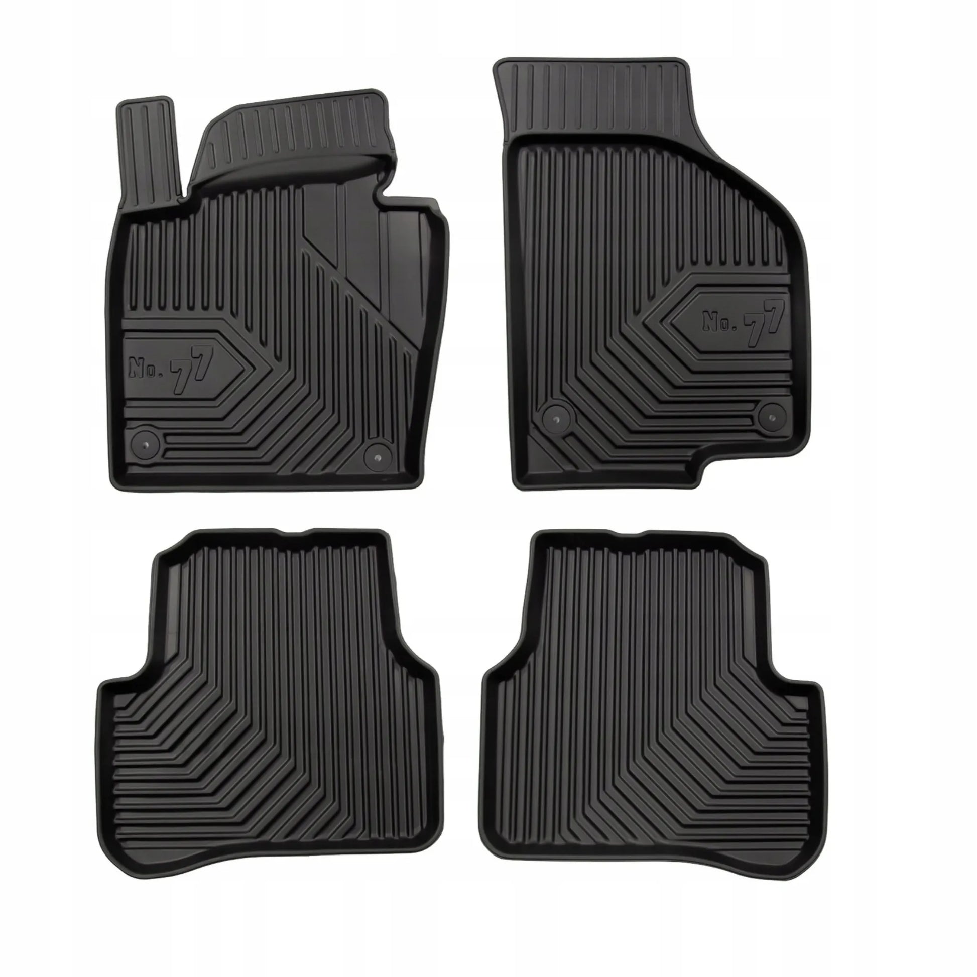 Guminiai kilimėliai No.77 skirti VW Passat B7 2010-2014