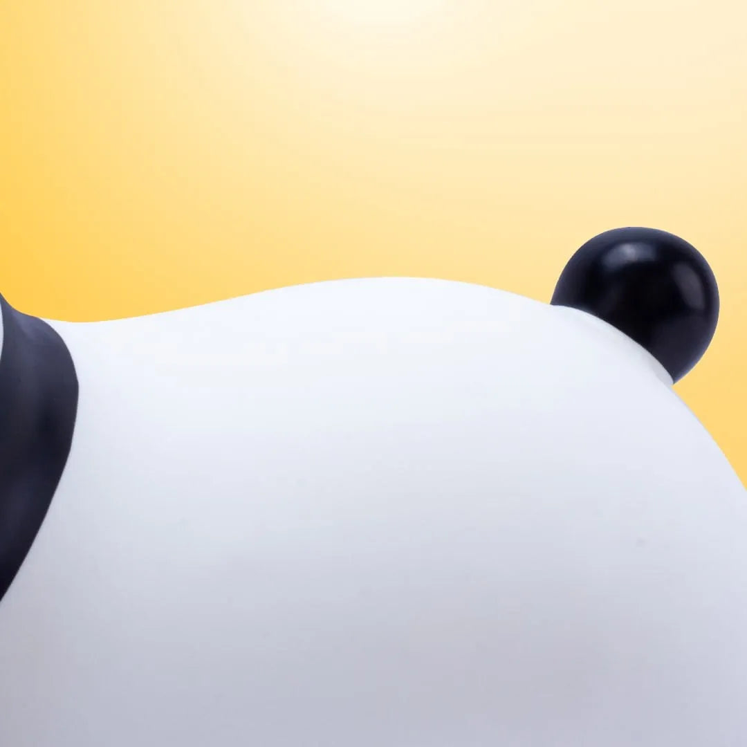 Guminis šokliukas vaikams „Panda“ Sun Baby su pompa, baltas, nuo 12 mėn.
