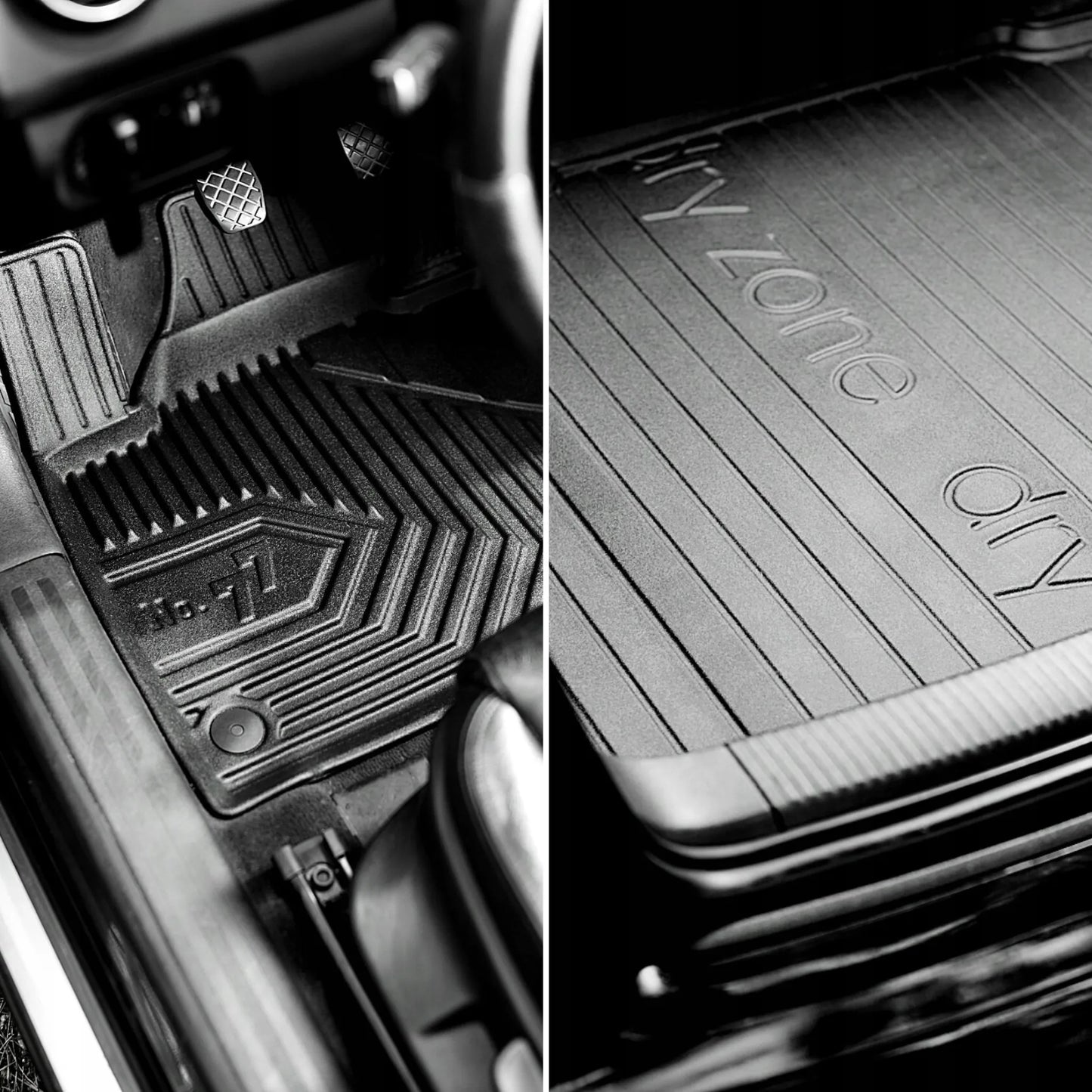 Guminių kilimėlių ir bagažinės įdėklo rinkinys VW Passat B8
