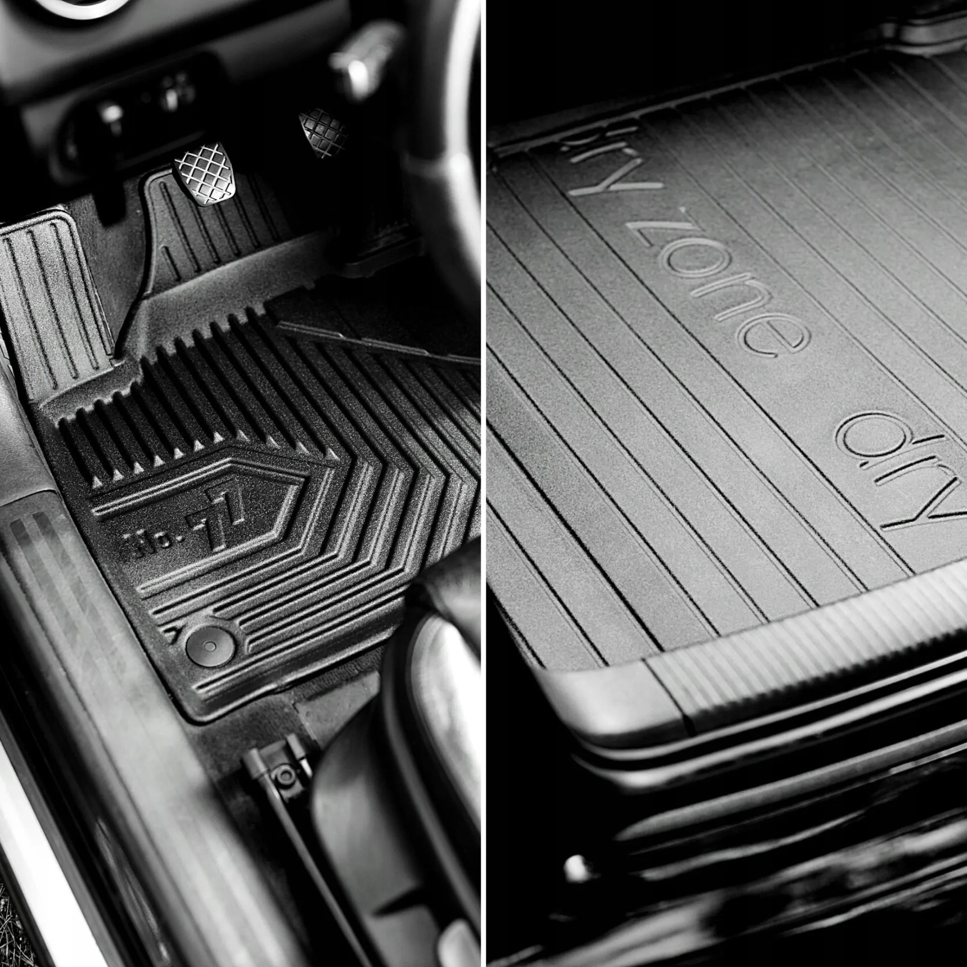Guminių kilimėlių ir bagažinės įdėklo rinkinys VW Passat B8