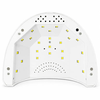 Hibridinio manikiūro rinkinys, UV LED lempa + priedai + dovanos