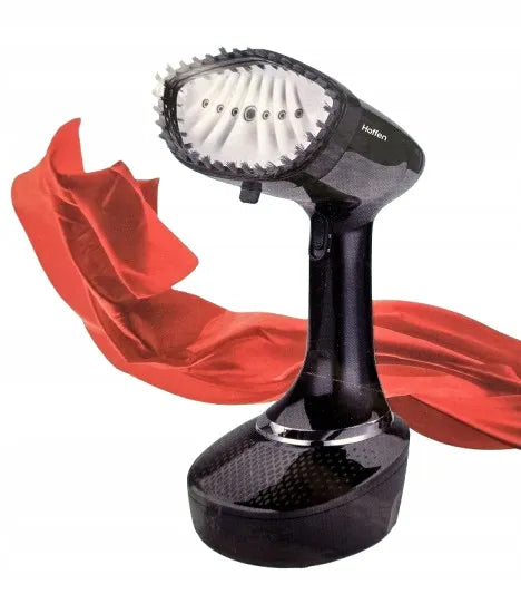 Hoffen BE-7856 rankinis drabužių garintuvas, 1500 W, 400 ml, juodas