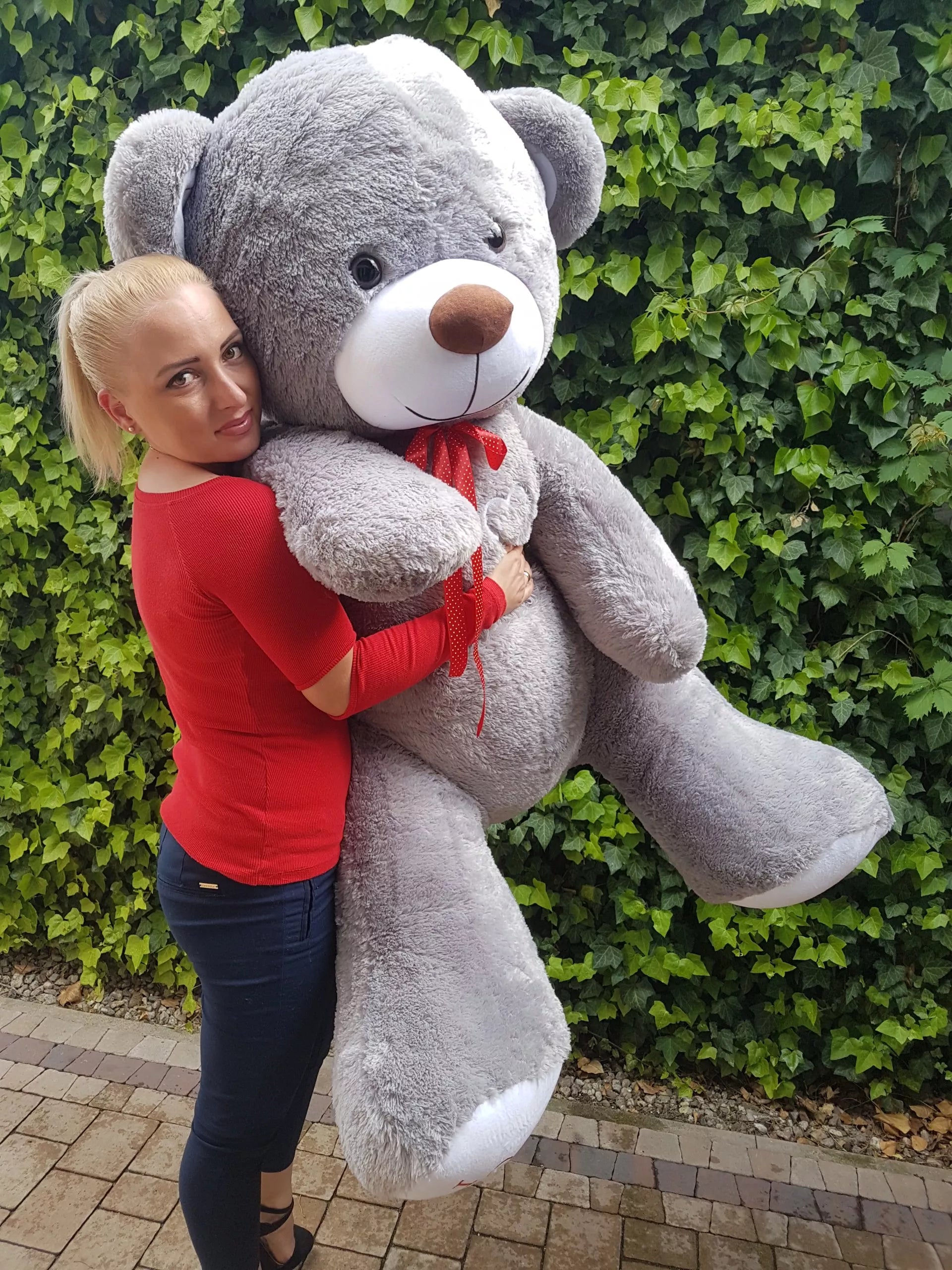HロマS 190 cm pliušinis meškinas gigantas