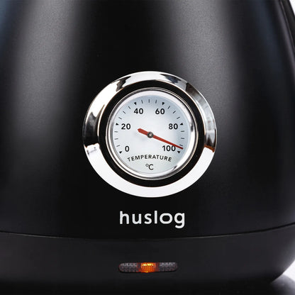 Huslog RetroClassic AK-0932 elektrinis virdulys, 2200 W, 1,7 l, juodas