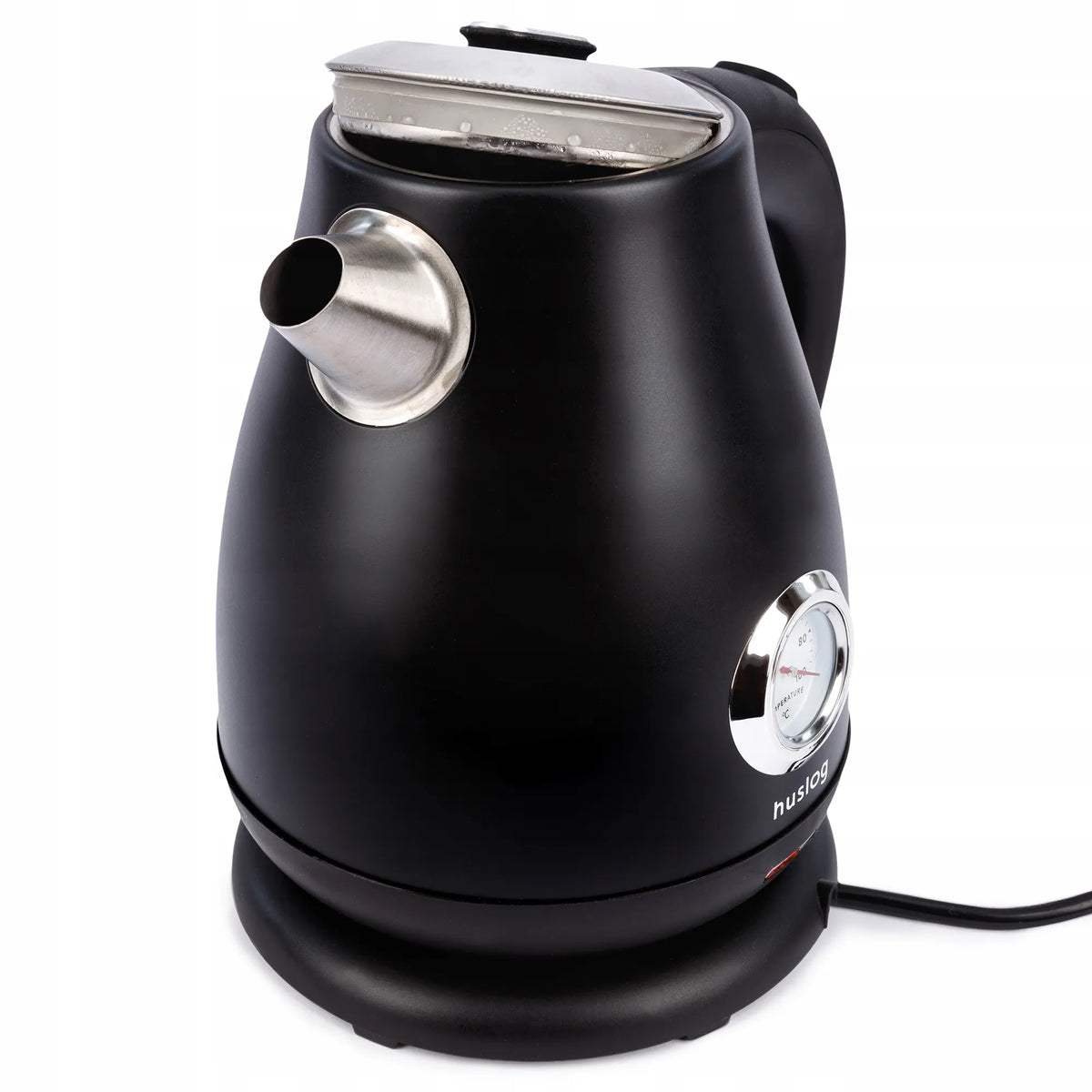 Huslog RetroClassic AK-0932 elektrinis virdulys, 2200 W, 1,7 l, juodas