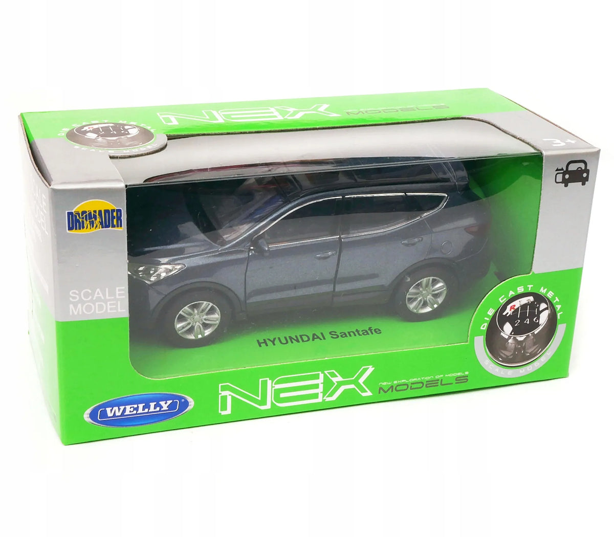 Hyundai Santafe 1:34–39 metalinis modelis WELLY NEX