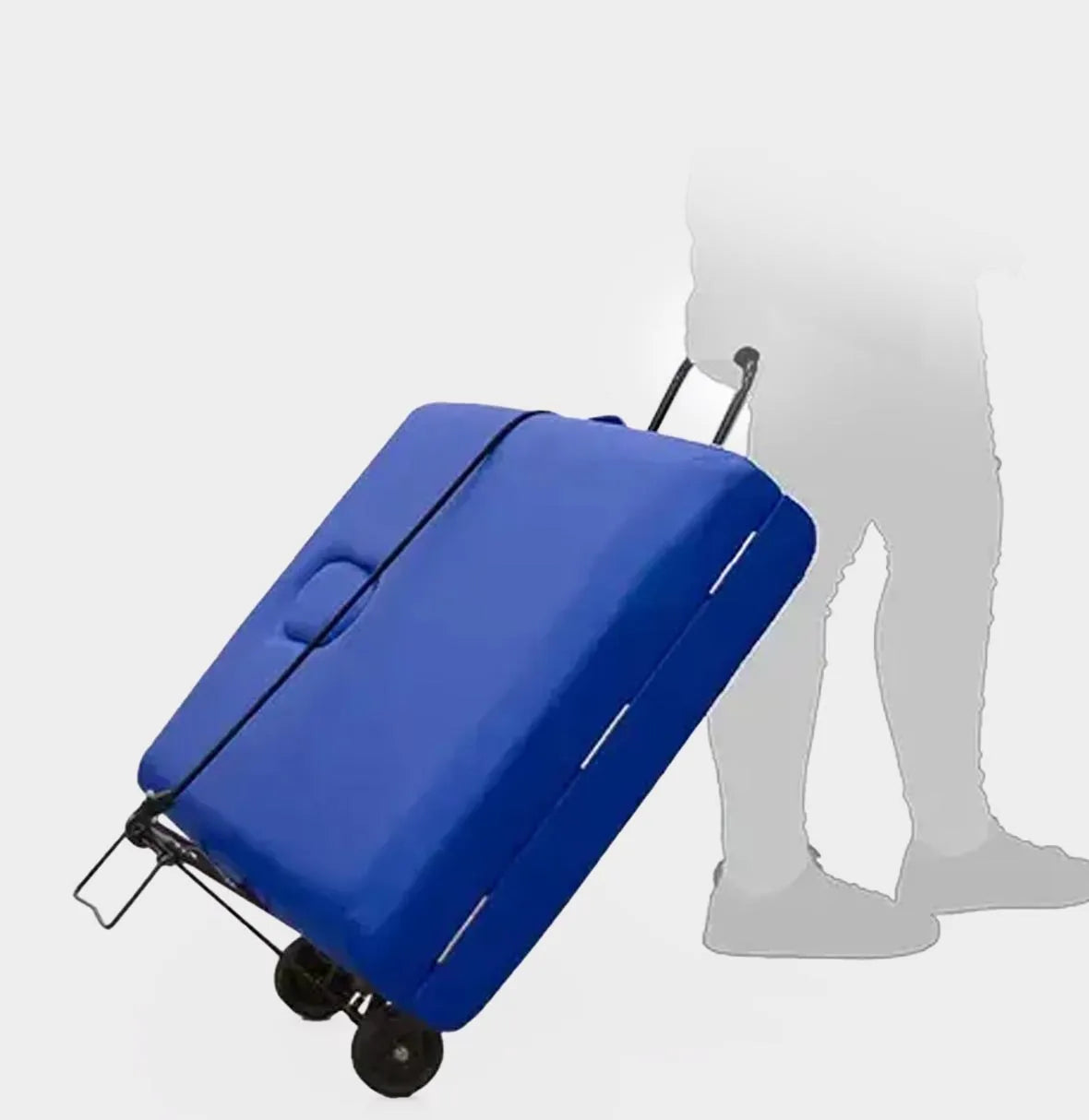 „i-coucou“ sulankstomas universalus masažo kušetės ir kosmetologinės lovos transportavimo vežimėlis
