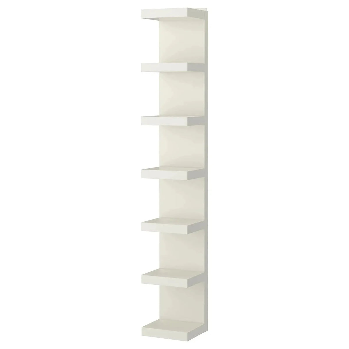IKEA LACK sieninė lentyna, balta, 30 × 190 cm
