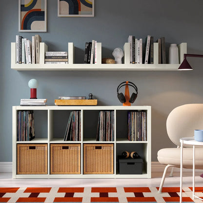 IKEA LACK sieninė lentyna, balta, 30 × 190 cm