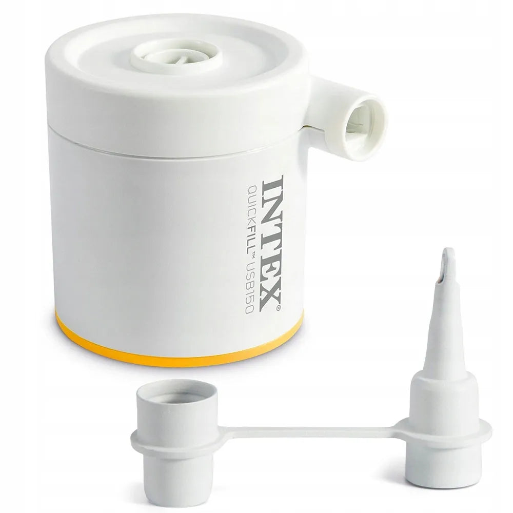 INTEX vienvietis pripučiamas čiužinys su USB pompa, 191 × 99 × 30 cm