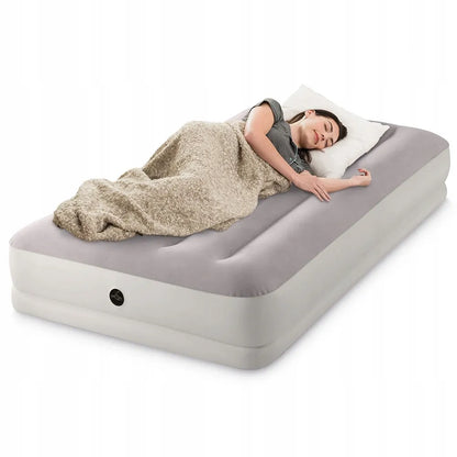 INTEX vienvietis pripučiamas čiužinys su USB pompa, 191 × 99 × 30 cm