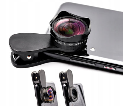 Išmaniojo telefono objektyvas: „Macro“ + plataus kampo – Focus PRO