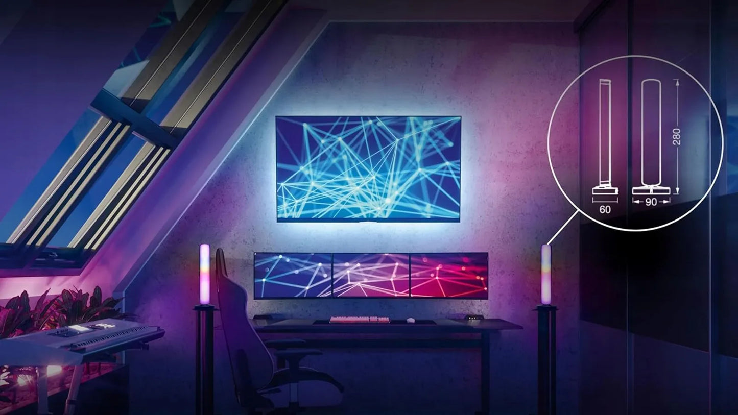 Išmanusis LED RGB žaidimų šviestuvas 28cm OSRAM SMART WiFi
