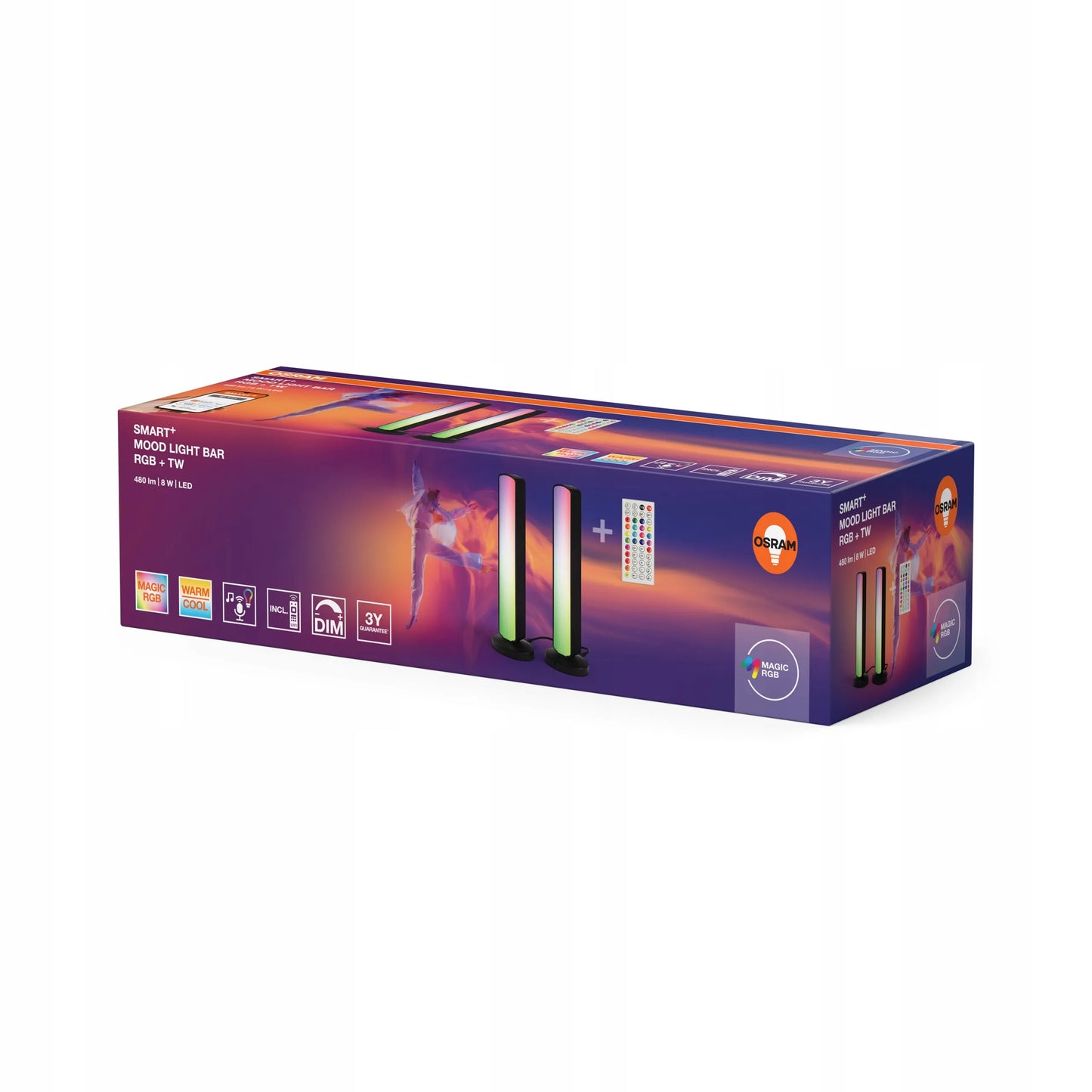 Išmanusis LED RGB žaidimų šviestuvas 28cm OSRAM SMART WiFi