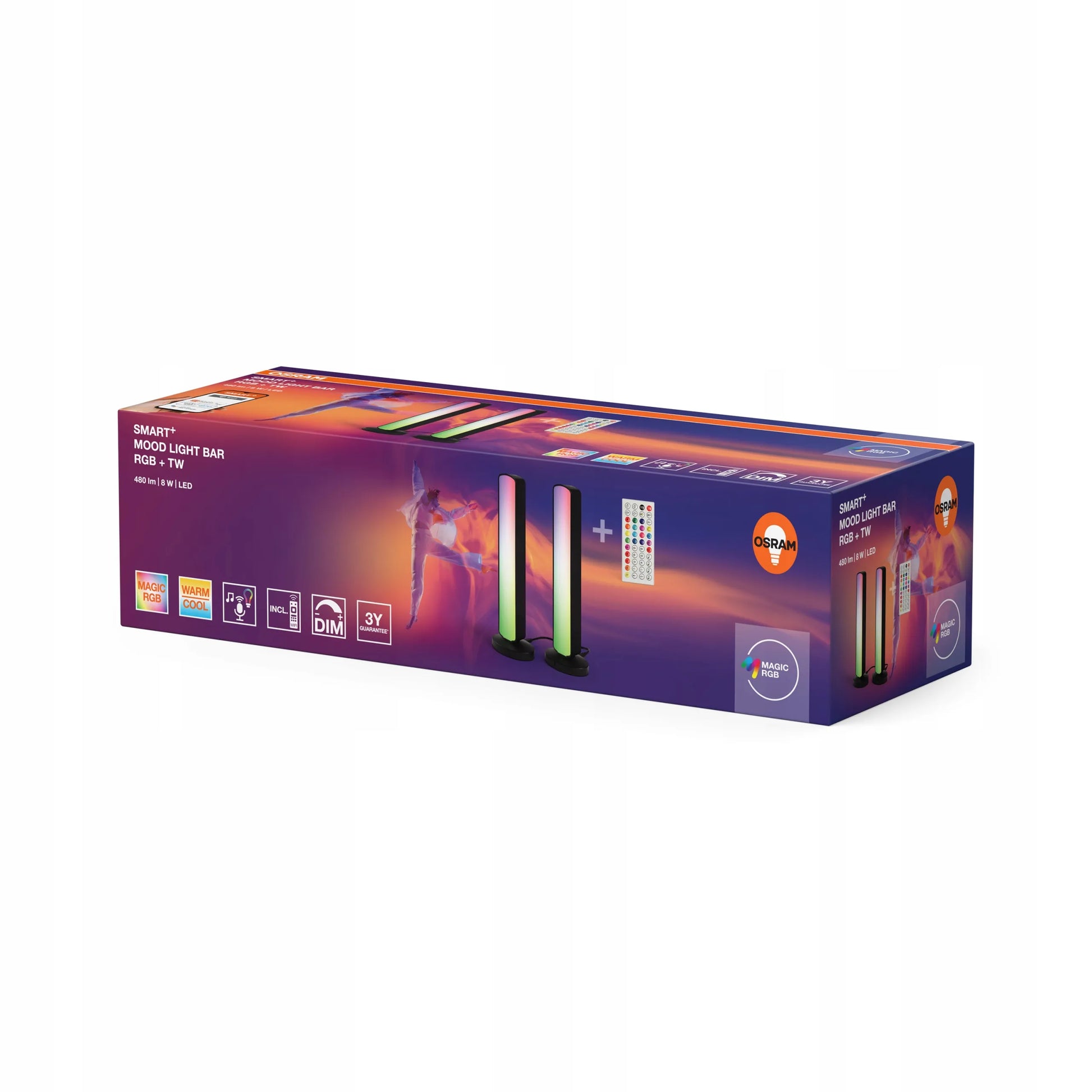 Išmanusis LED RGB žaidimų šviestuvas 28cm OSRAM SMART WiFi