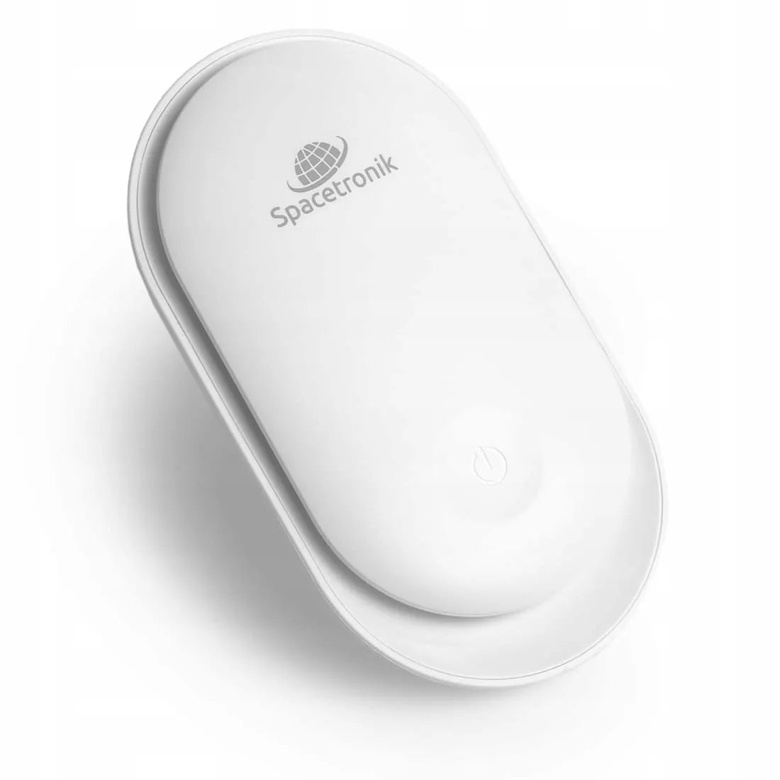 Išmanusis naktinis šviestuvas į kištukinį lizdą su jutikliu Spacetronik NIGHT LIGHT baltas