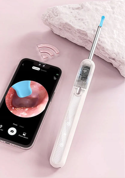 Išmanusis otoskopas ausų valymui su 8MP WiFi kamera, skirta Android ir iOS