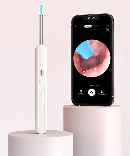 Išmanusis otoskopas ausų valymui su 8MP WiFi kamera, skirta Android ir iOS
