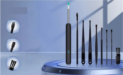 Išmanusis otoskopas su HD kamera ausų valymui ir Wi-Fi funkcija