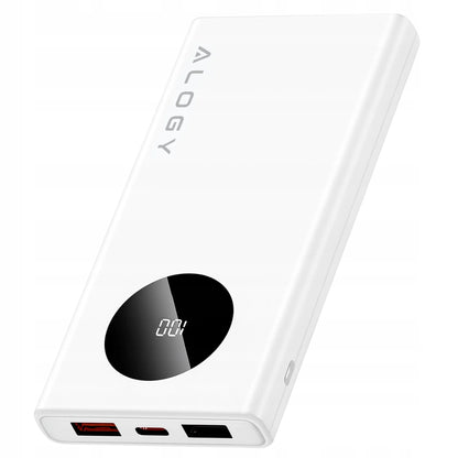 Išorinė baterija (PowerBank) 10000mAh, greitas įkrovimas PD 120W 2x USB-A ir 1x USB-C TURBO