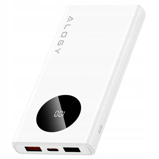 Išorinė baterija (PowerBank) 10000mAh, greitas įkrovimas PD 120W 2x USB-A ir 1x USB-C TURBO