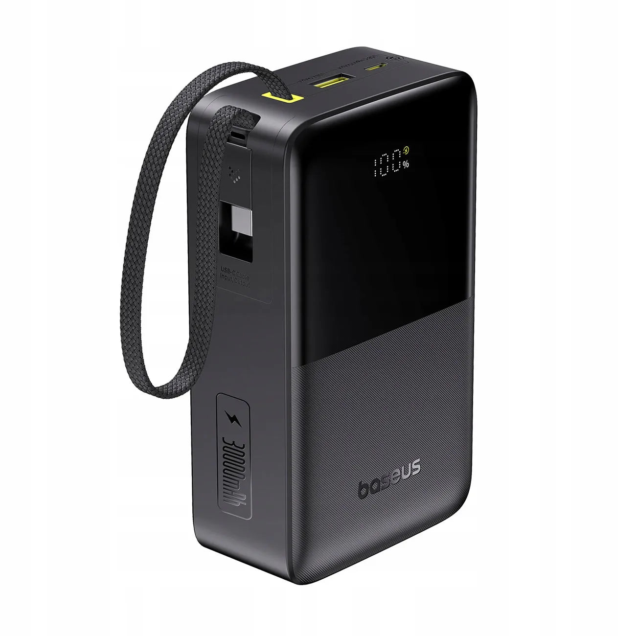 Išorinė baterija (Powerbank) Baseus 30000 mAh 22.5W greitas įkrovimas USB-A USB-C + USB-C laidas