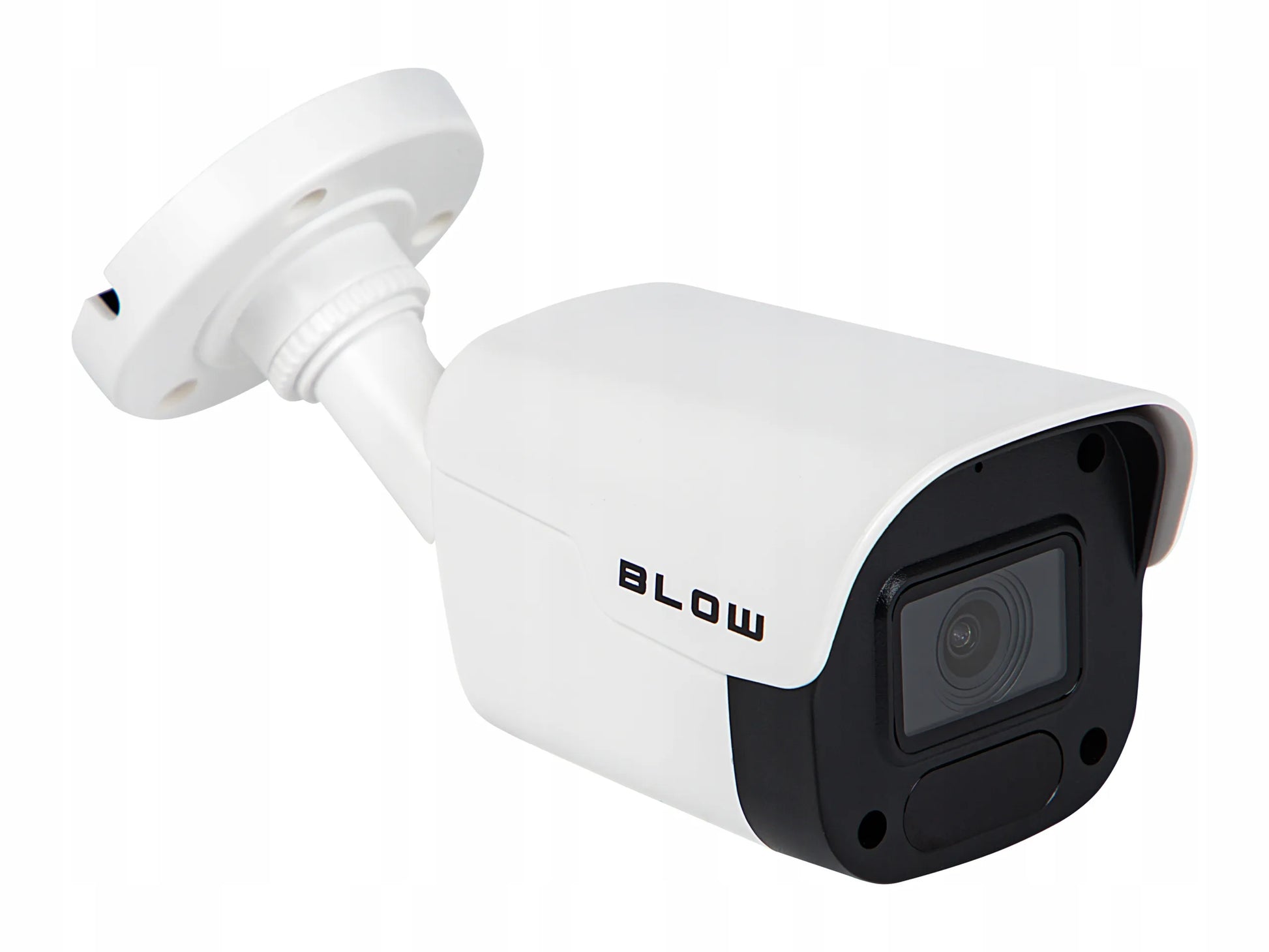 Išorinė vamzdinė kamera 4MPx IP POE, aptikimas 30m IR, 2.8mm + AUDIO IP66
