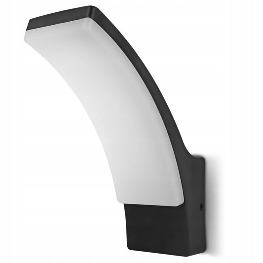 Išorinis LED sieninis šviestuvas 12W IP54 fasadinis sodo šviestuvas