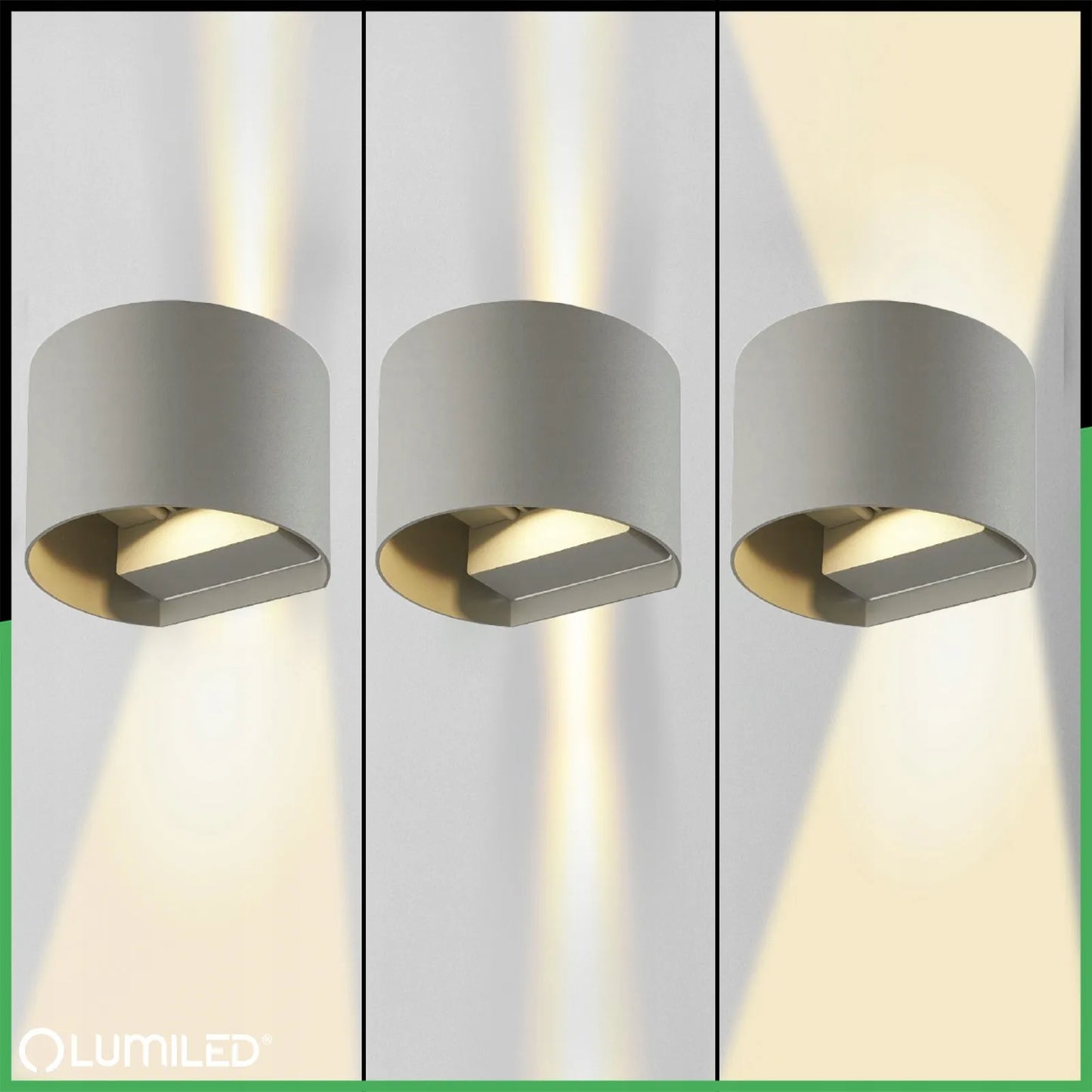 Išorinis sieninis šviestuvas Lumiled Pyxis G9 LED lauko šviestuvas