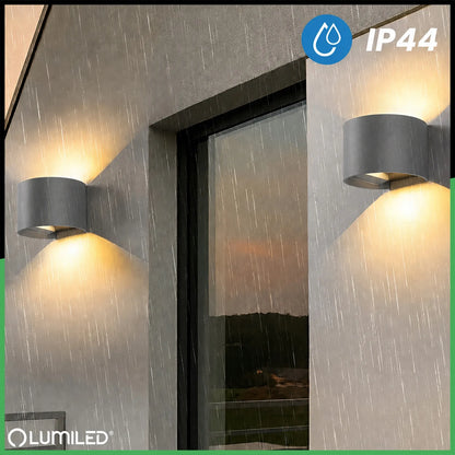 Išorinis sieninis šviestuvas Lumiled Pyxis G9 LED lauko šviestuvas