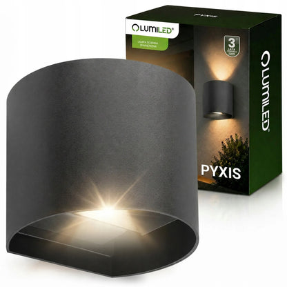 Išorinis sieninis šviestuvas Lumiled Pyxis G9 LED lauko šviestuvas