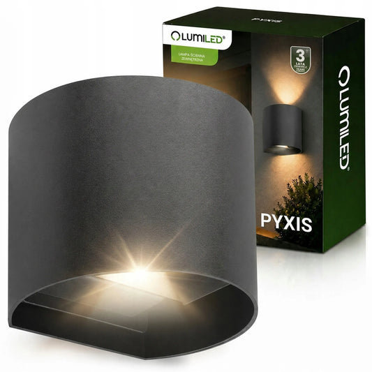 Išorinis sieninis šviestuvas Lumiled Pyxis G9 LED lauko šviestuvas