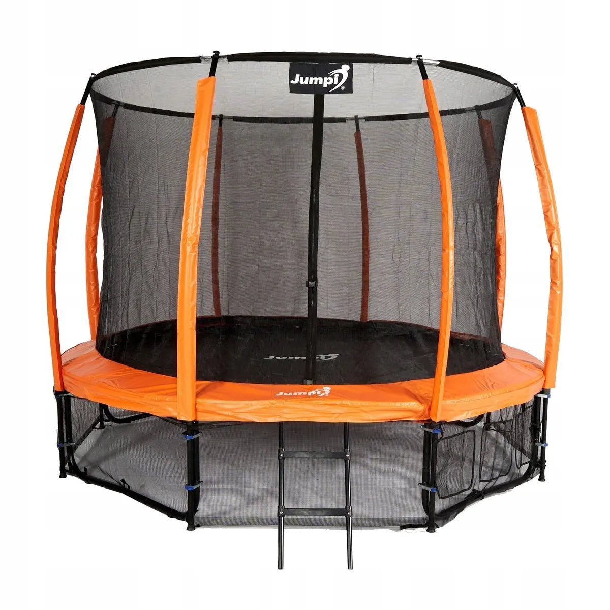 Jumpi Maxy Comfort Plus 10FT 312cm sodo batutas su apsauginiu tinklu, kopėtėlėmis ir inkarų rinkiniu