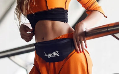 Juodos spalvos universali sportinė juosmens rankinė ZAGATTO