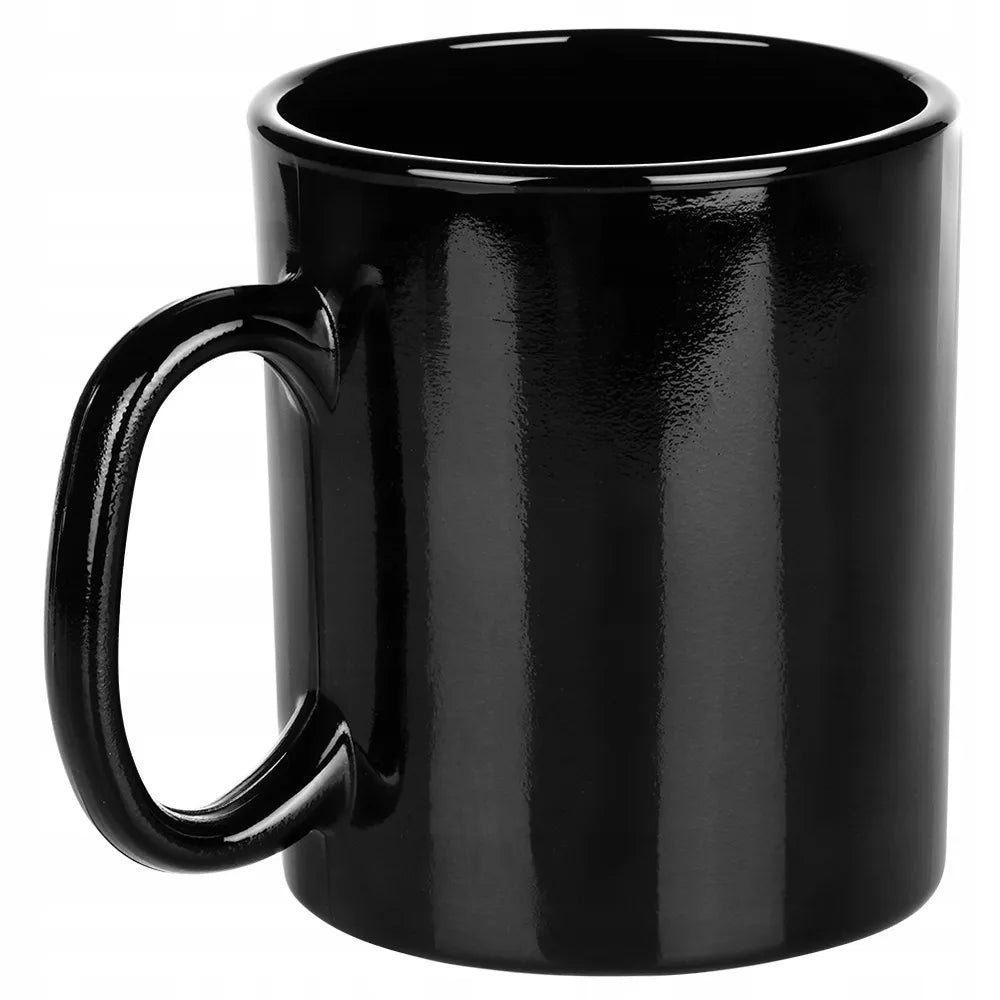 Juodų puodelių rinkinys kavai ir arbatai 300 ml 6 vnt. Vilde