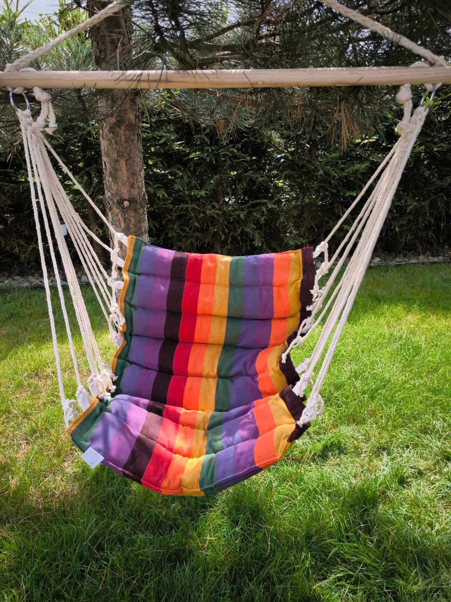 Kabanti braziliška kėdė „Rainbow“ su 6 cm paminkštinimu, 100 kg Ineox BG03WK