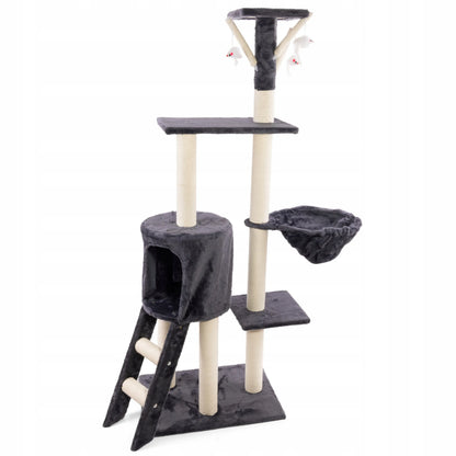 Kačių draskyklė 138 cm, tamsiai pilka WERDANO PETS