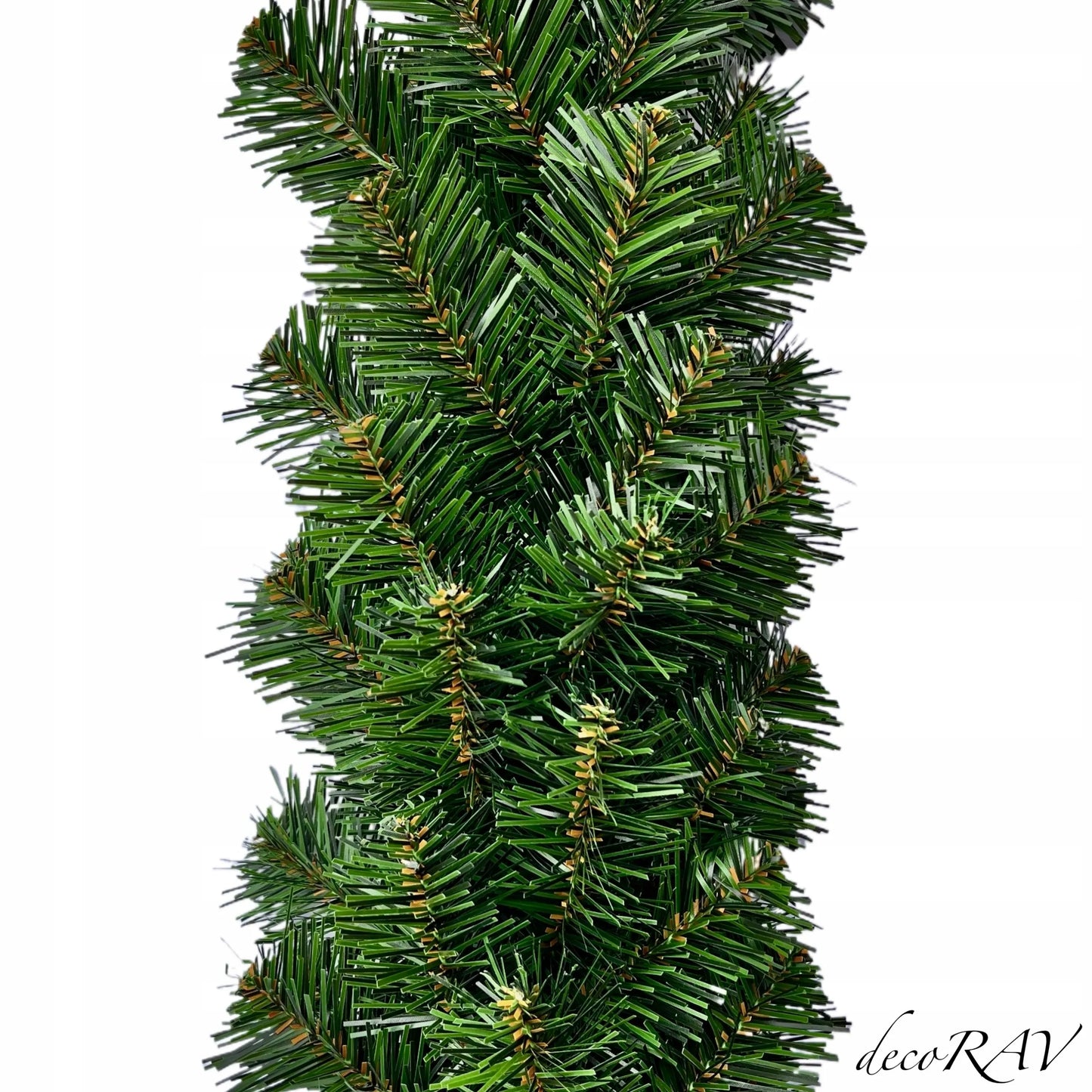 Kalėdinė girlianda 300 cm, eglutės šakų imitacija