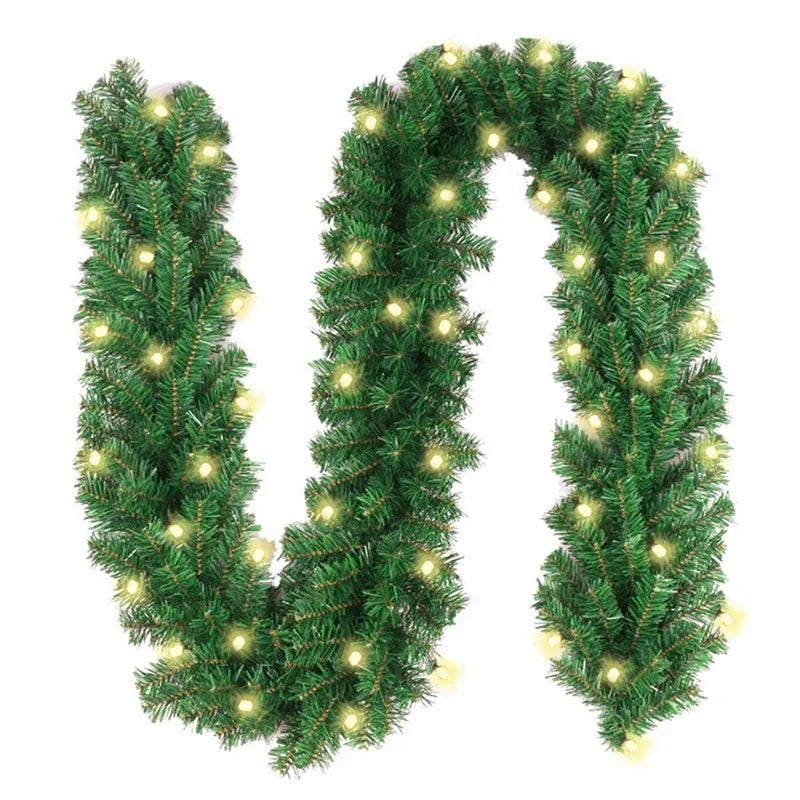 Kalėdinė girlianda su LED lemputėmis, 3 m, žalia, tanki
