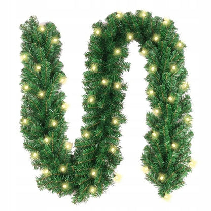 Kalėdinė girlianda su LED lemputėmis, 3 m, žalia, tanki