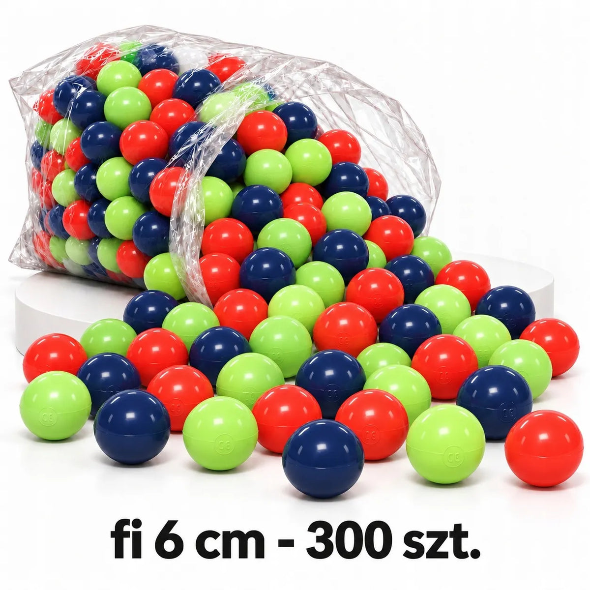 Kamuoliukai sausam baseinui, 300 vnt., El-term