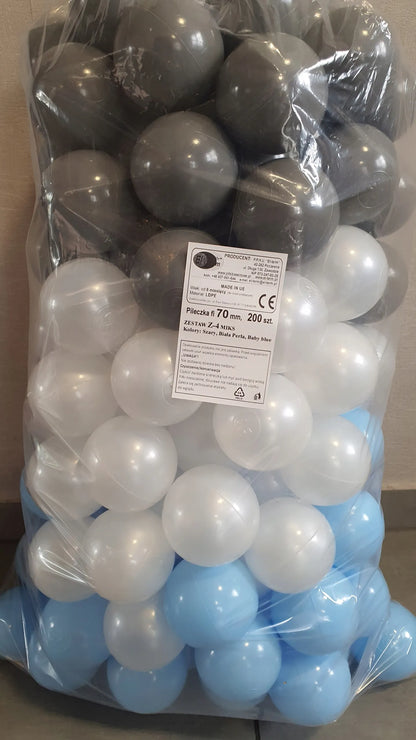 Kamuoliukai sausam baseinui, 6 cm, 300 vnt., El-term