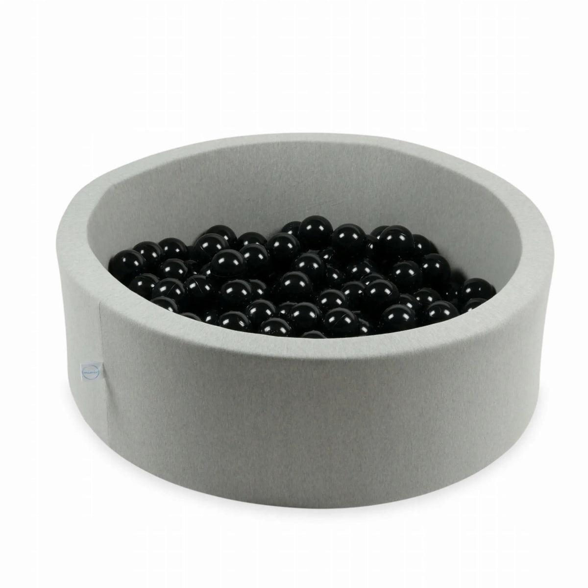 Kamuoliukai sausam baseinui Mimii, 50 vnt., 7 cm, juodi