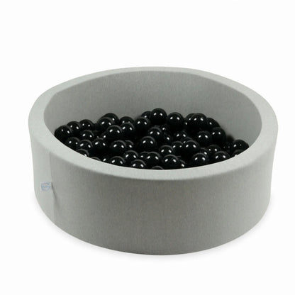 Kamuoliukai sausam baseinui Mimii, 50 vnt., 7 cm, juodi