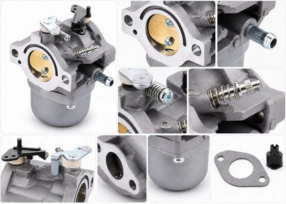 Karbiuratorius Briggs Stratton 12HP 12.5HP sodo traktoriukui vejapjovei rinkinys 799728 495706